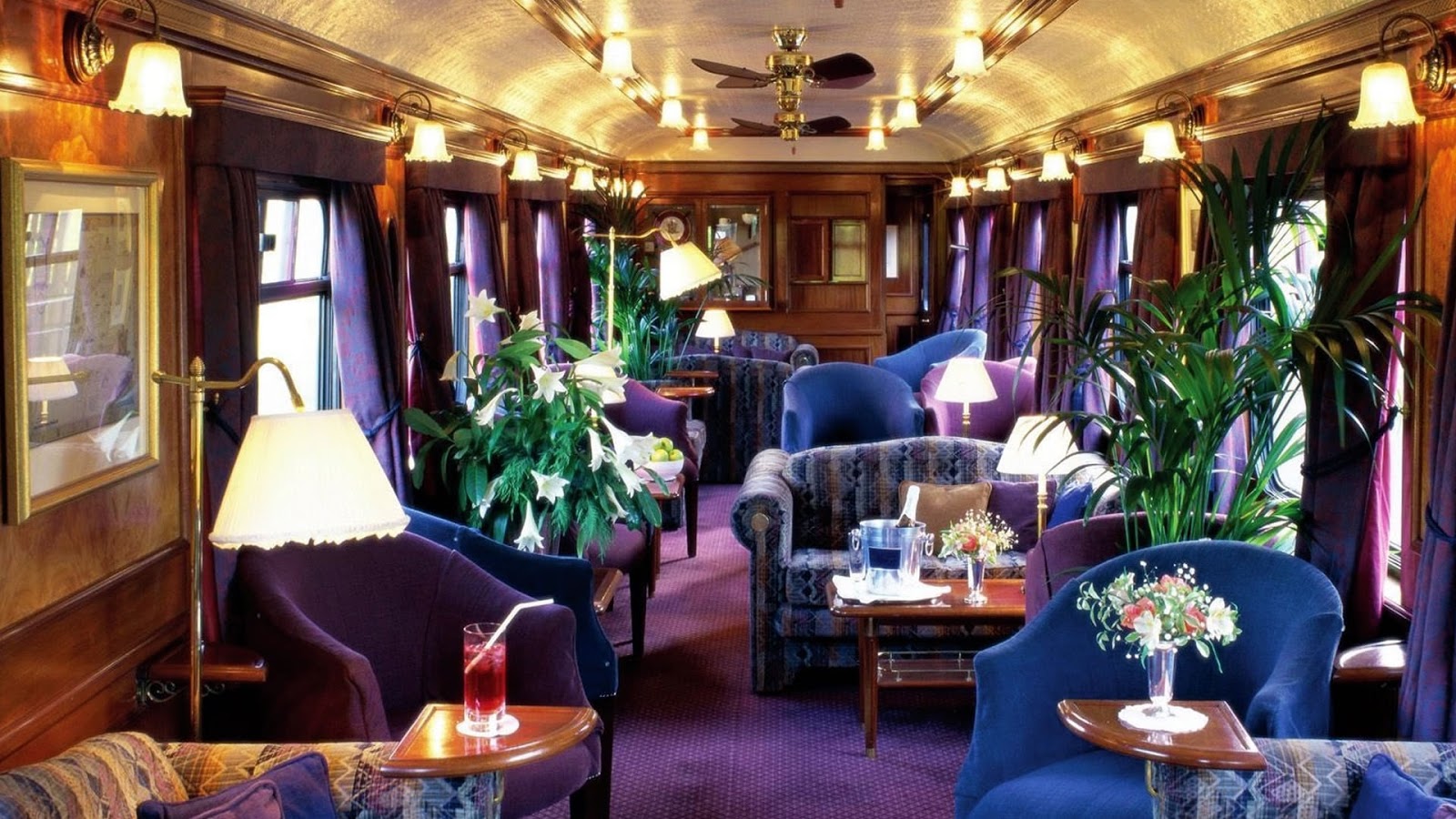 CRÓNICA FERROVIARIA: Los trenes más lujosos del mundo