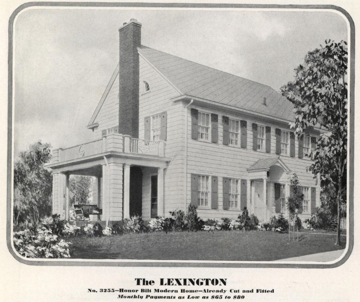 Kit House Hunters Sears Lexington Testimonial House in Chatham, New Jersey