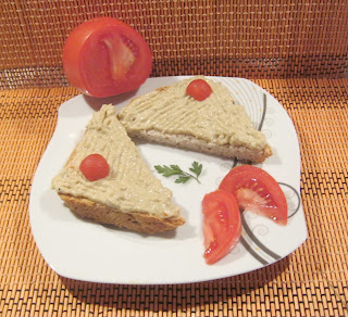 Salata de vinete cu ardei copti