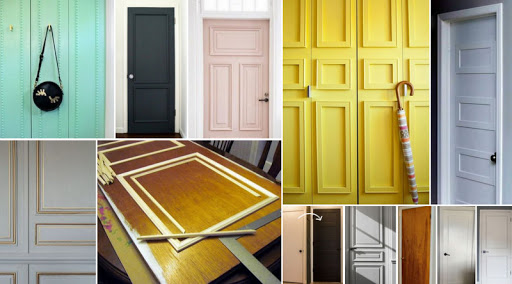 Τρόποι για να αλλάξουν όψη παλιές πόρτες και ντουλάπες