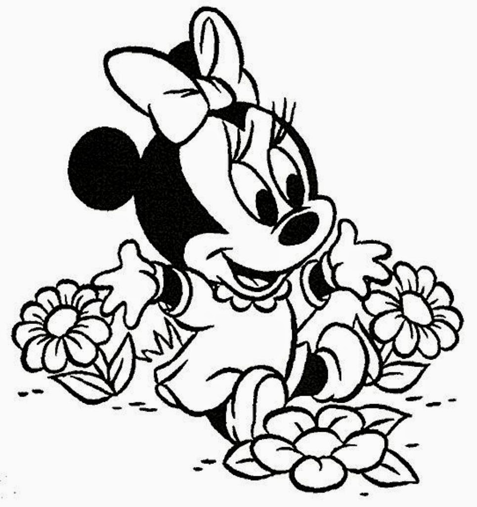 Coloring Pages: Minnie Mouse Coloring Pages Free and Printable
