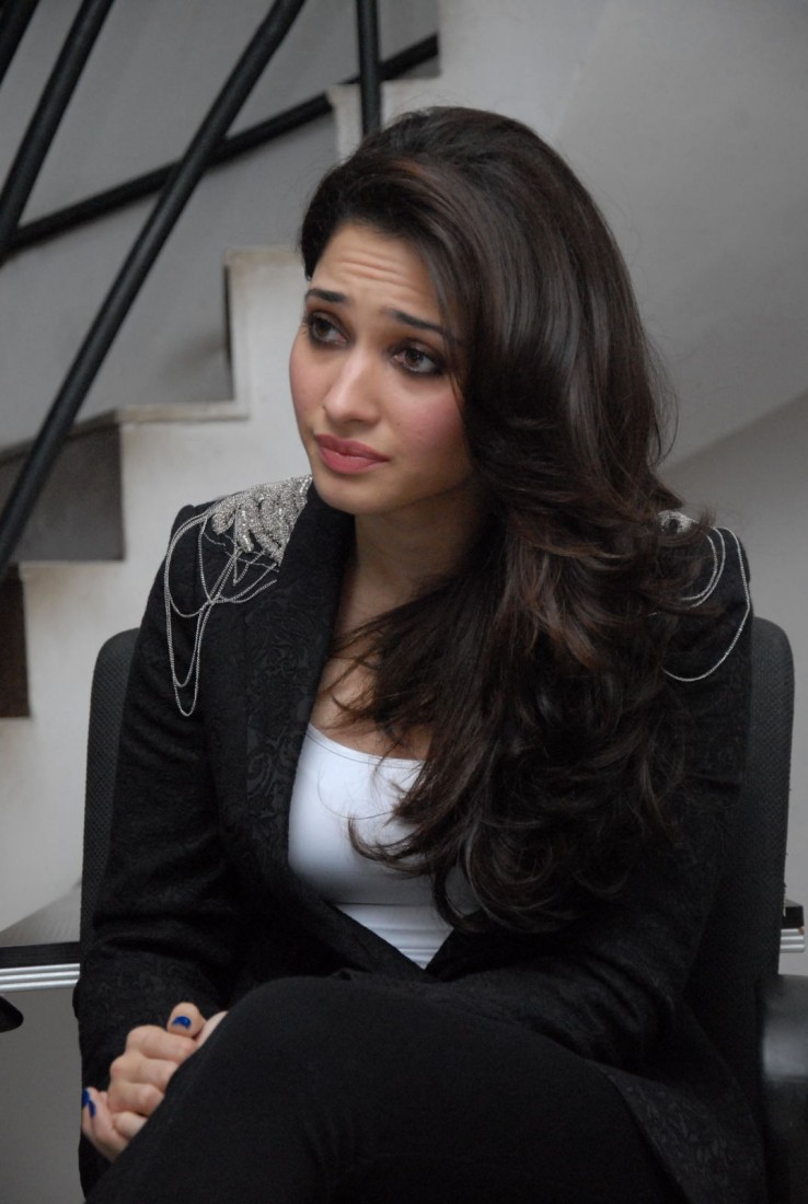Beautiful Punjabi Girl Tamanna Latest Stills In Black Coat Jeans
