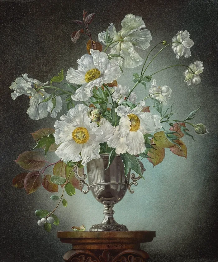 Cecil Kennedy 1905-1997 | British flowers painter