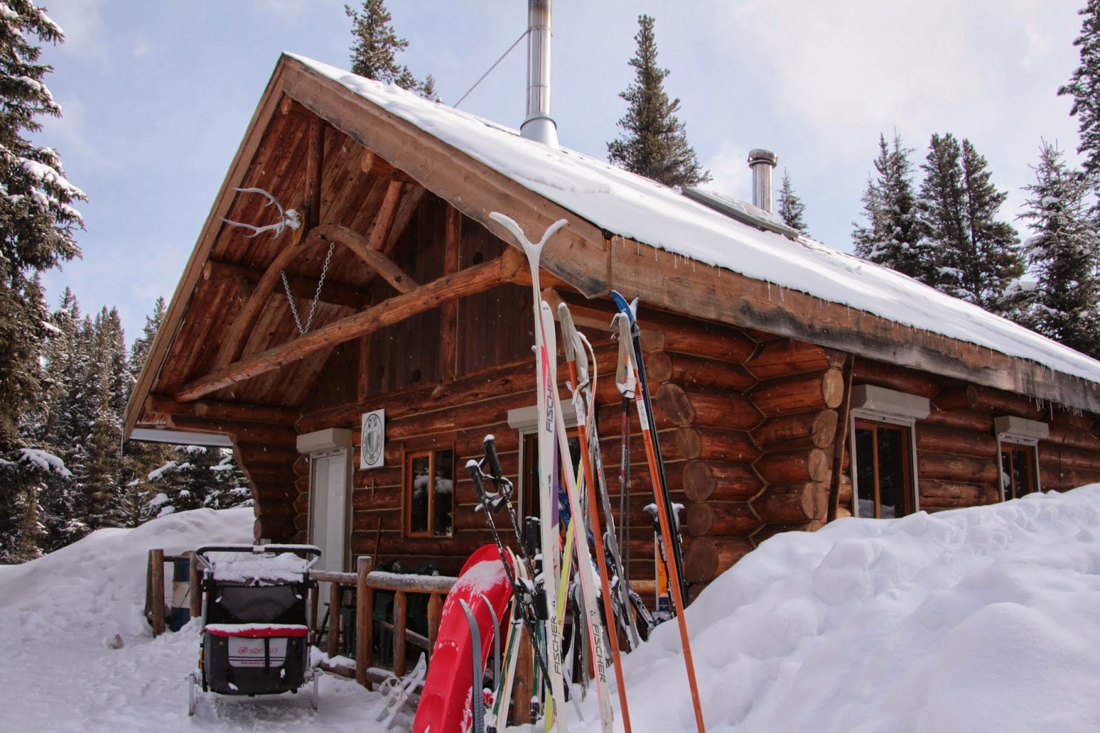 Family Adventures In The Canadian Rockies Backcountry Cabin