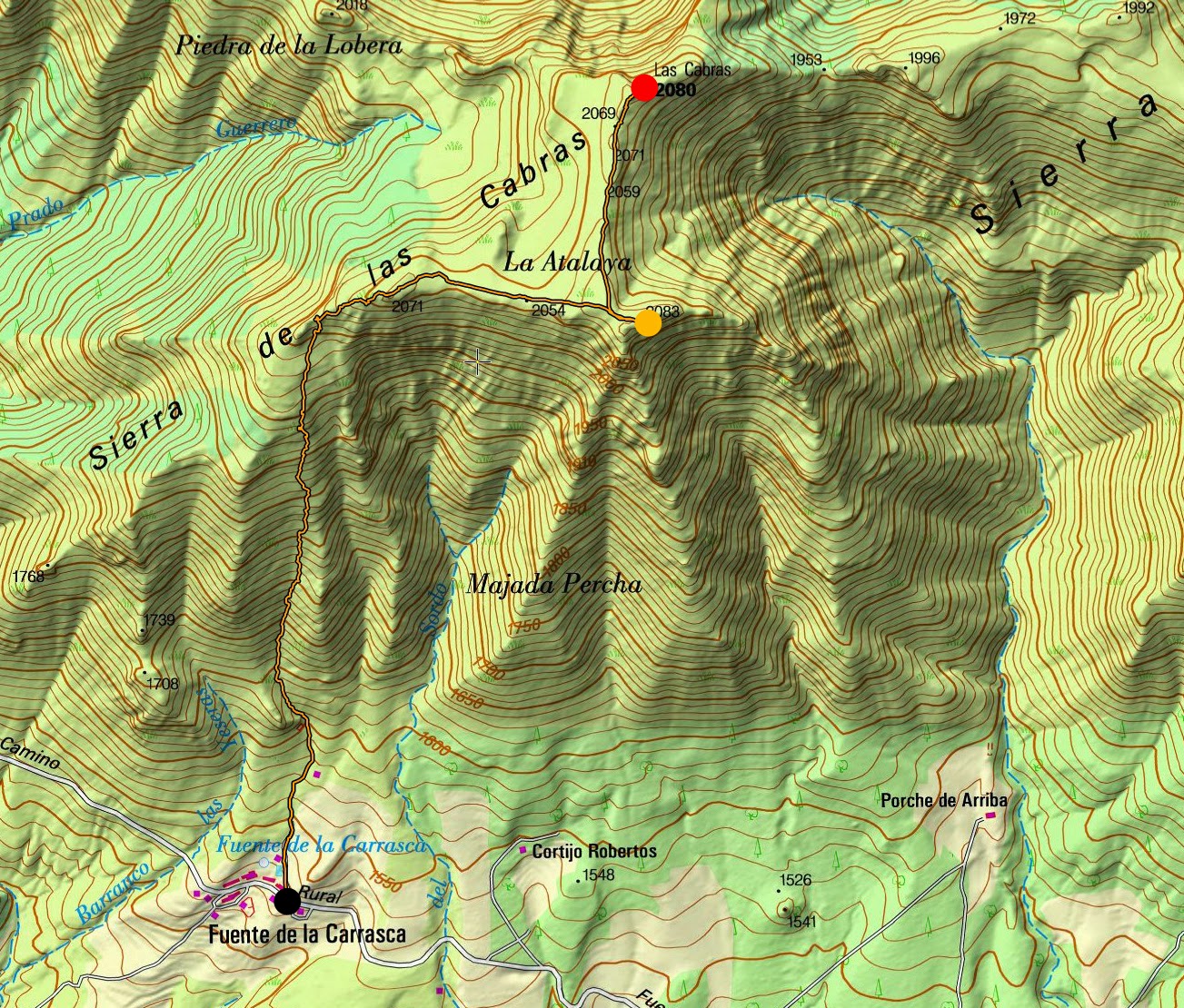 OTRAS ASCENSIONES ESPAÑA: LAS CABRAS (2.084 mts)