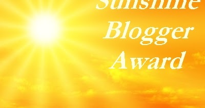 Happy To Receive -- Sunshine Blogger Award