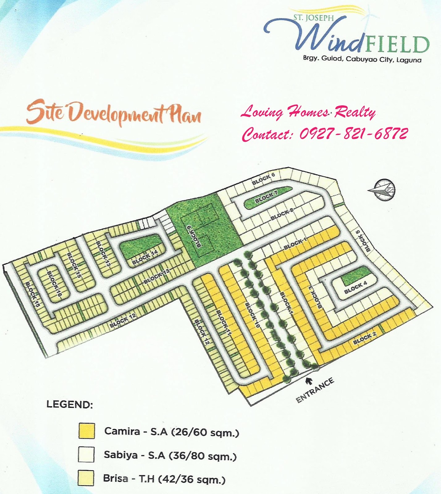 St Joseph Windfield Cabuyao Laguna Affordable House and Lot Package as