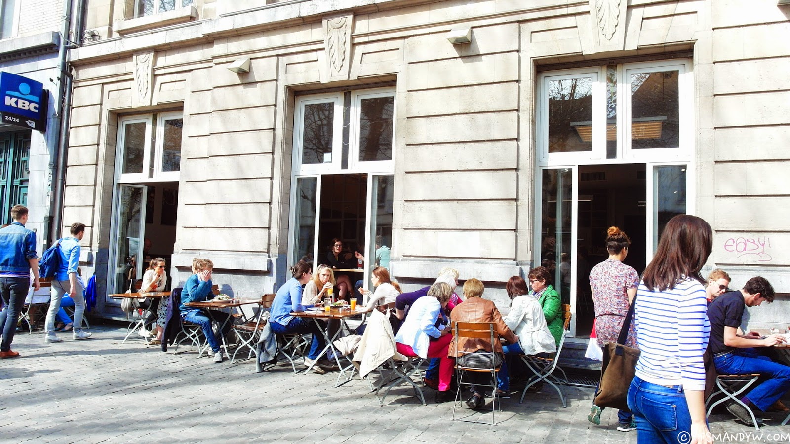 🇧🇪 比利時 | 布魯塞爾輕食早餐店 － Cafe de Markten