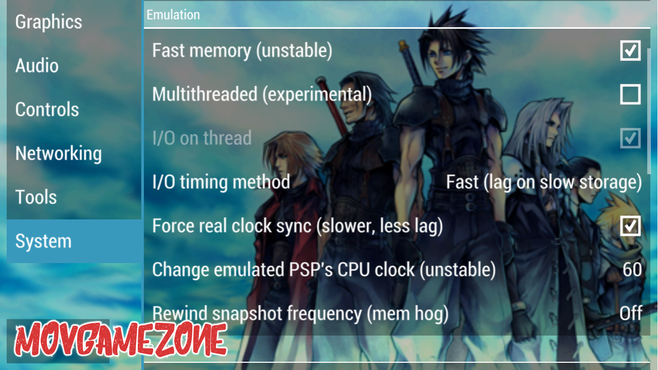 Best Ppsspp Settings Graphics For Crisis Core Best Ppsspp Settings Graphics For Crisis Core