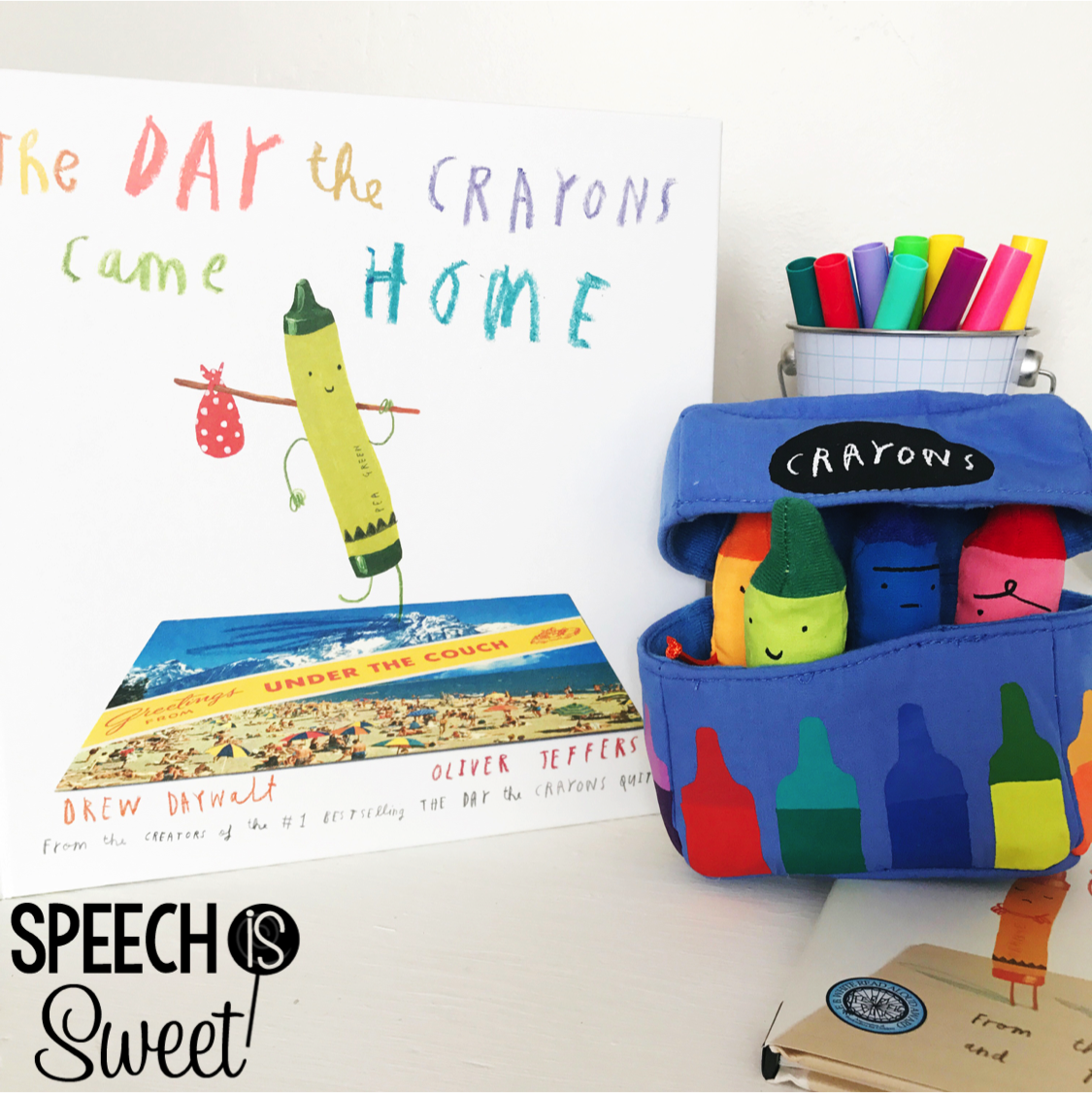 The Day the Crayons Came Home Speech is Sweet