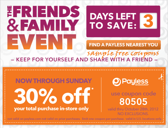 ... payless shoe source coupon this is new you must print coupons to get