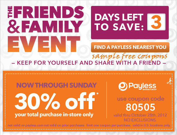 Payless Shoes Coupons September 2014 Payless Shoes Coupons September 2014