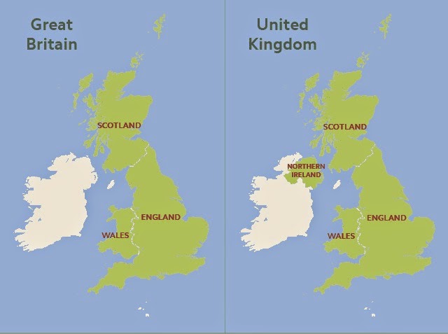 Map of the UK