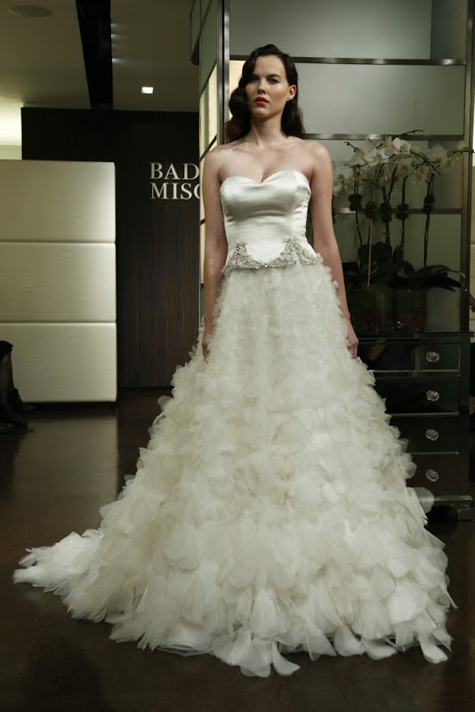 I AM FASHION !!!: Badgley Mischka Fall 2013 Bridal Collection
