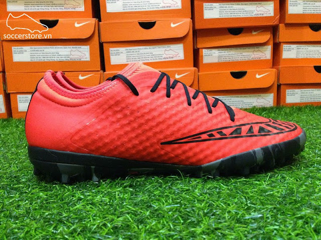 Nike Mercurial X Finale Street TF Bright Crimson- Black- Black 