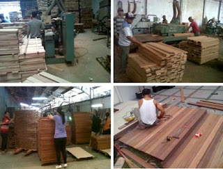 Supply lantai kayu ke Surabaya