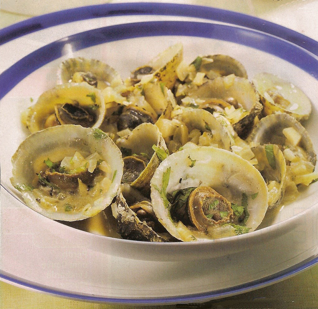 Receita das Lapas de Molho Afonso I Love Azores