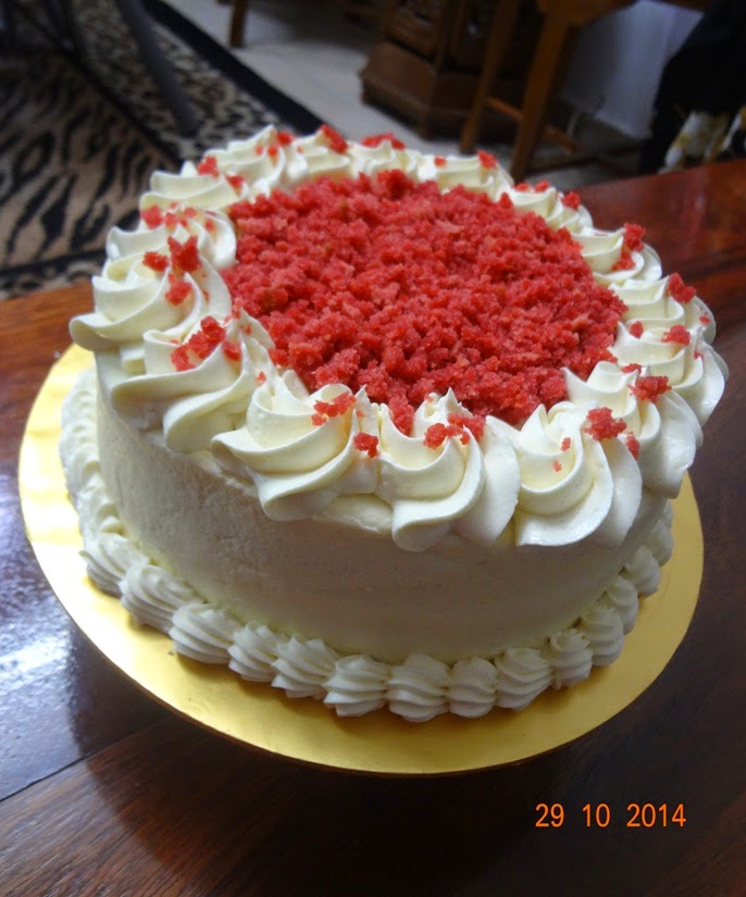 Dari Dapur Rin Simply Sweet & Cheezy Kek RED VELVET