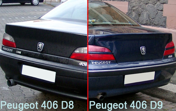Peugeot 406 Life Peugeot 406 D9 dan Peugeot 406 D8