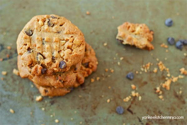 peanut butter and chocolate chip cookies -- gluten--free