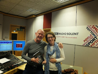 rowson pauline clegg julian bbc solent radio talking october southampton studios