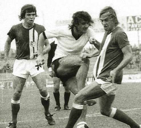 Cesena Magdeburgo 31 Coppa UEFA 19761977 1° turno ritorno BLACK