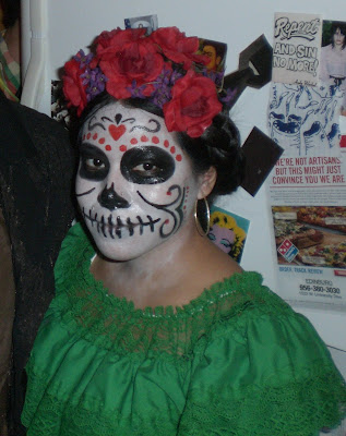Oh Me! Oh My!: Happy Halloween! Dia de los Muertos Costume!