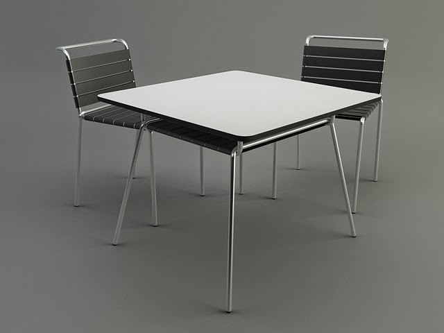 How To Model A Table And A Chair With 3ds Max 3d Max Tutorial For Interior Design