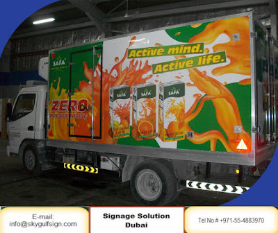 Vehicle Digital Branding Car Stickers & Graphics Signage Company Dubai