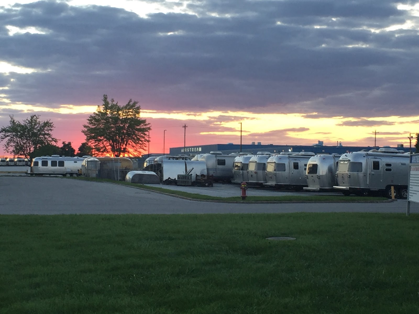 Cozy Rosie Airstream Terraport, Airstream Factory, Jackson Center, Ohio Third Visit