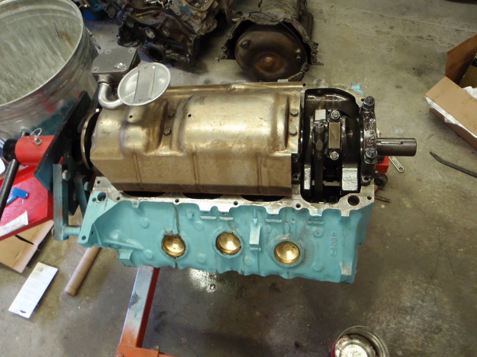 the cynical gearhead 400 cubic inch Pontiac buildup Part 3