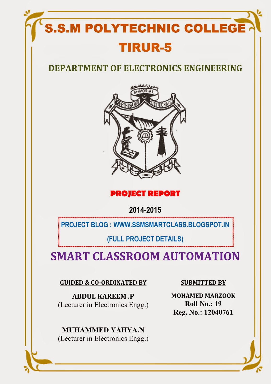 Welcome to our SMART CLASSROOM