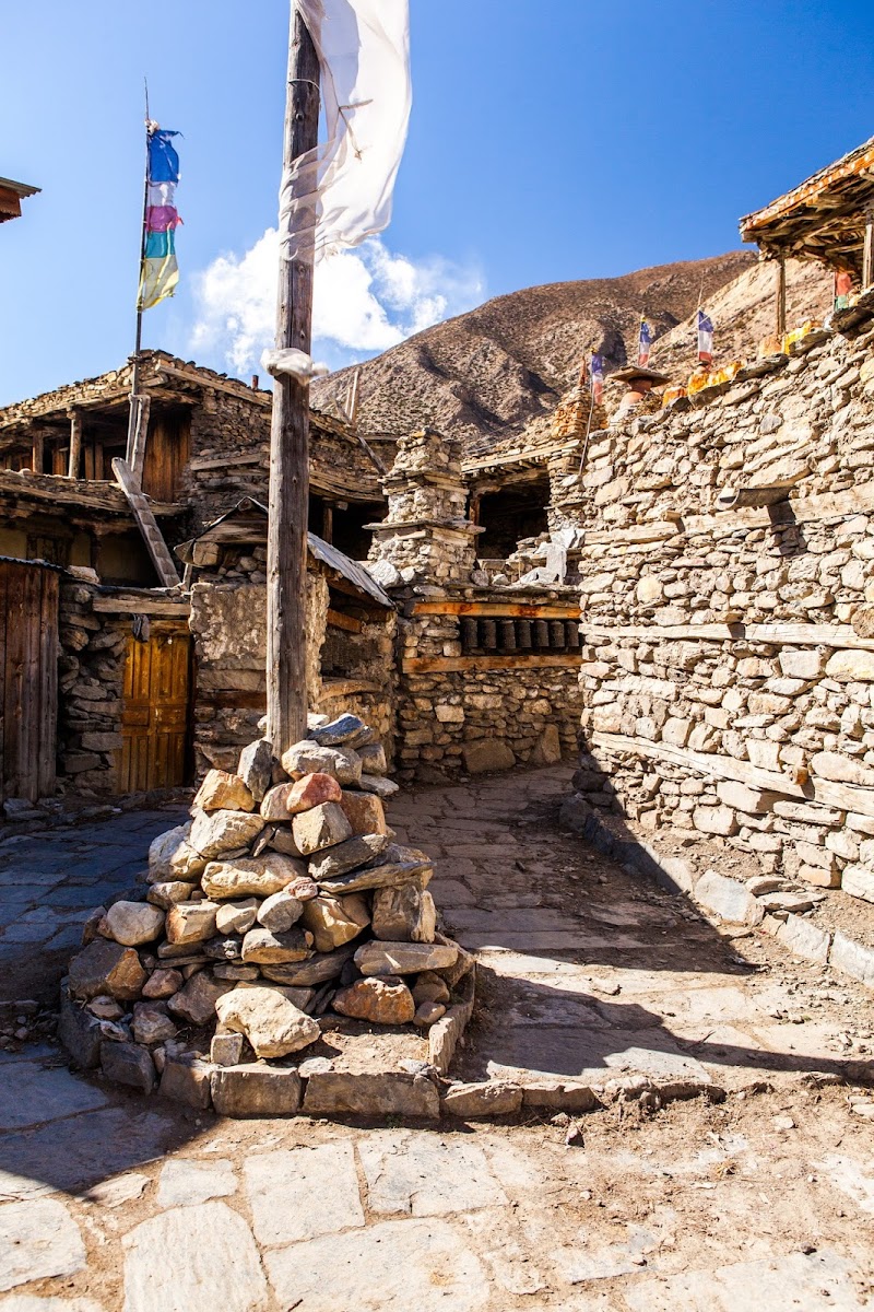 200км по красно-белым черточкам.. Around Annapurna. март-апрель 2017