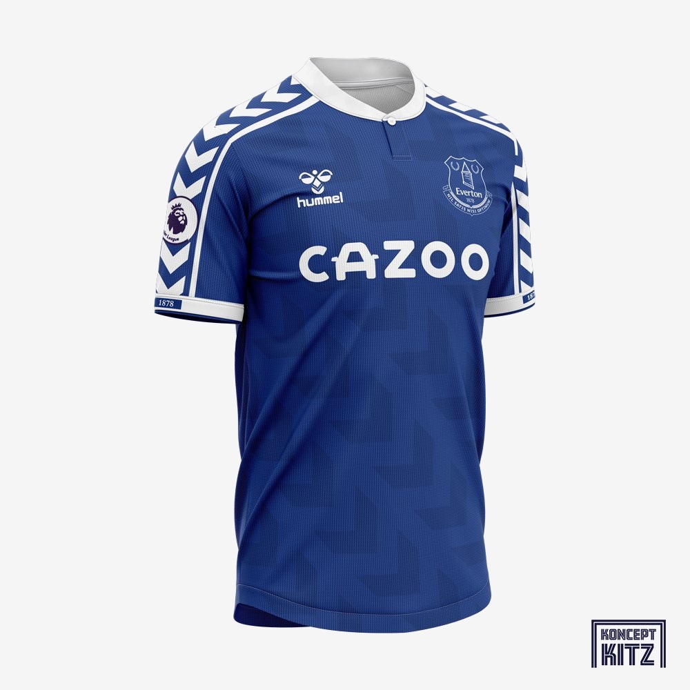 Classy Hummel Everton 20-21 Home, Away + 2 Alternative Kit Concepts