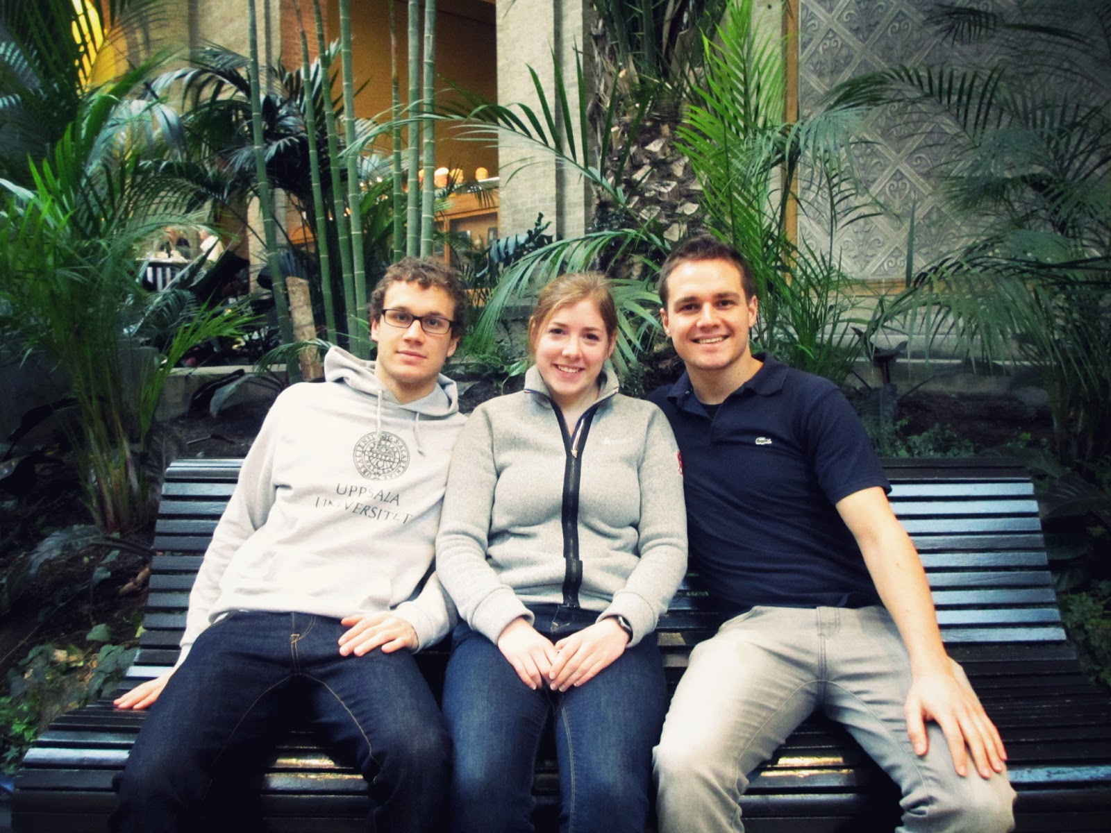 Ein Student aus Kopenhagen Besuch aus Uppsala