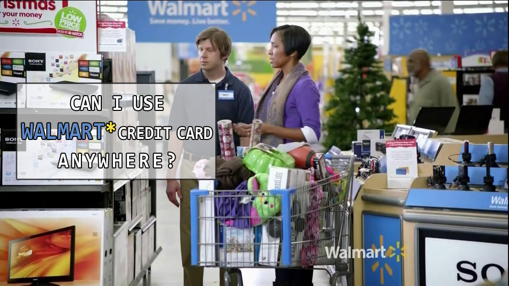 use walmart credit card anywhere