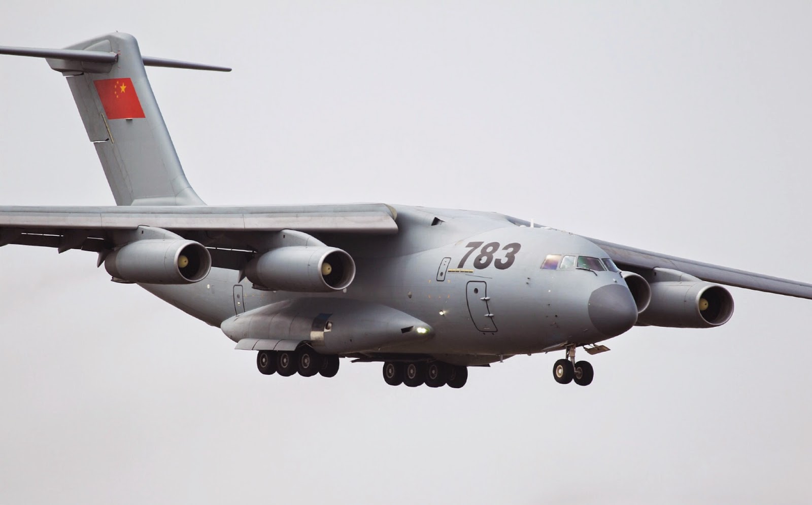 Y20 Strategic Military Transport Aircraft Arrives For Airshow China