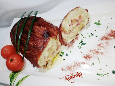 &#9827;&#9827; Rollo De Carne Relleno Al Horno &#9827;&#9827;
