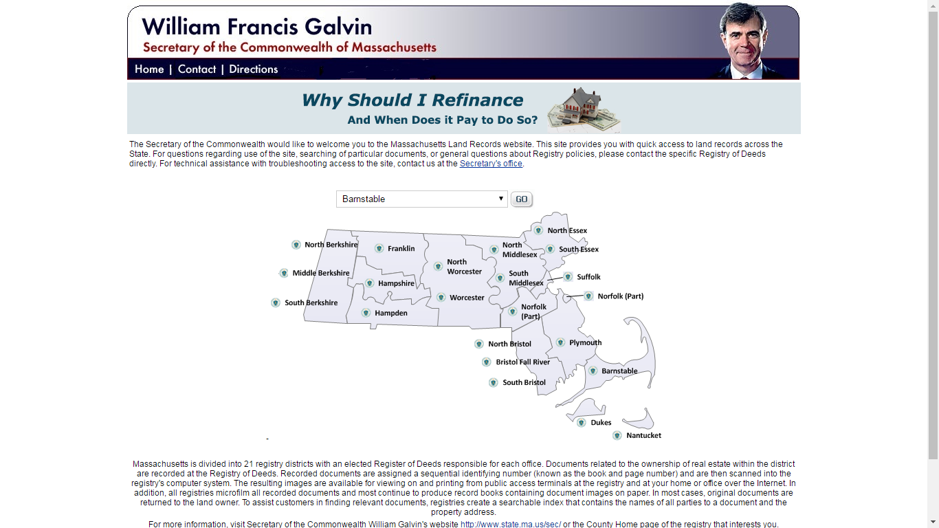GeneaMusings Massachusetts Land Records Search By Name