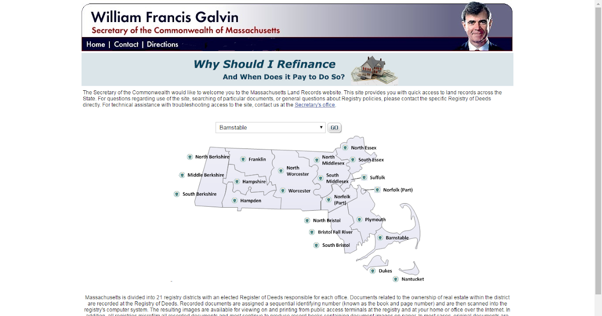 GeneaMusings Massachusetts Land Records Search By Name