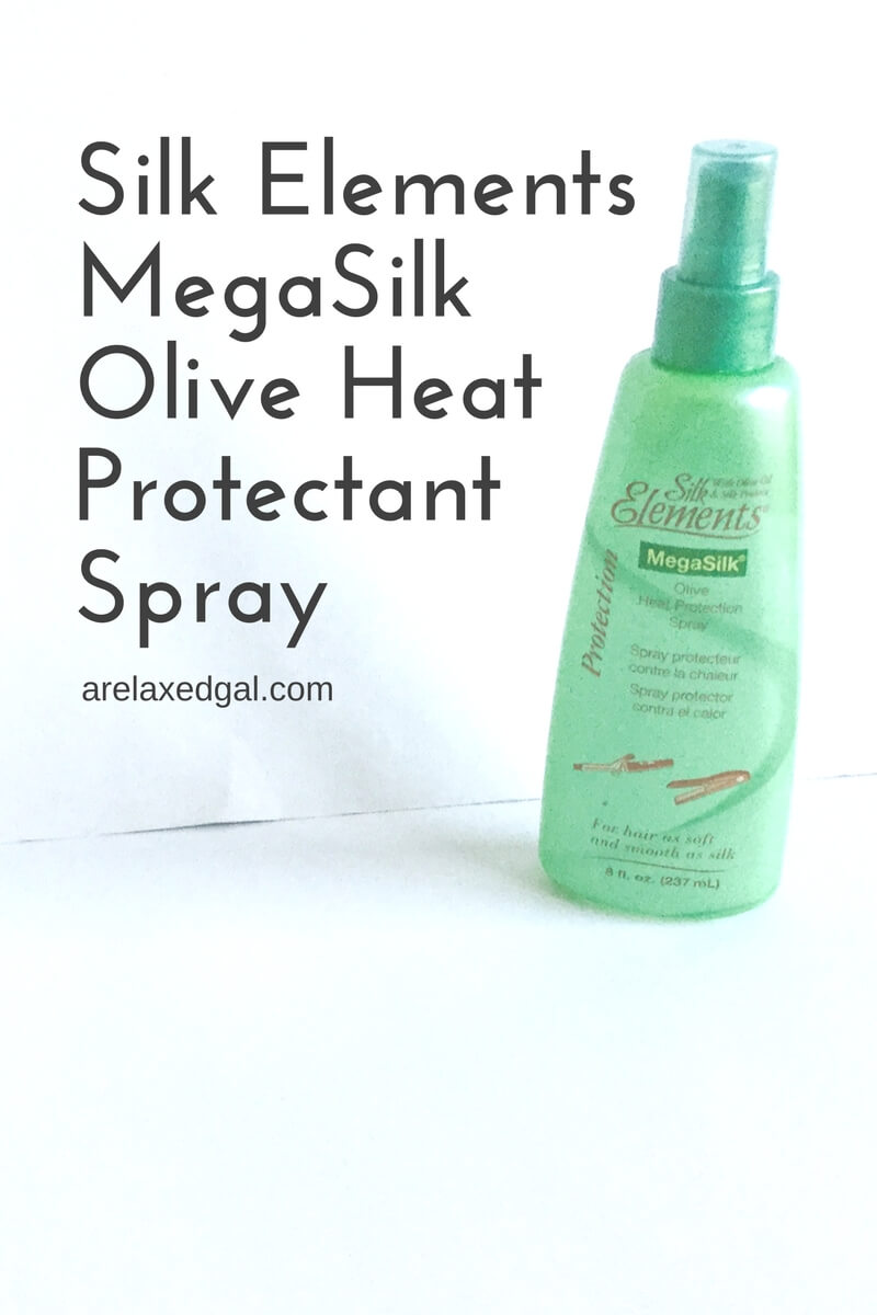 Silk Elements MegaSilk Oilve Heat Protectant Spray - arelaxedgal.com