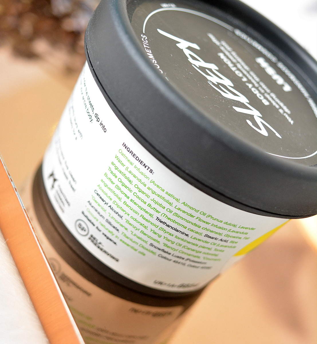 Get yourself to sleep easily Lush Sleepy & Luxury Lush Pud Beauty of