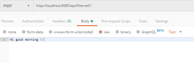 Filter Reference in Mule goformule