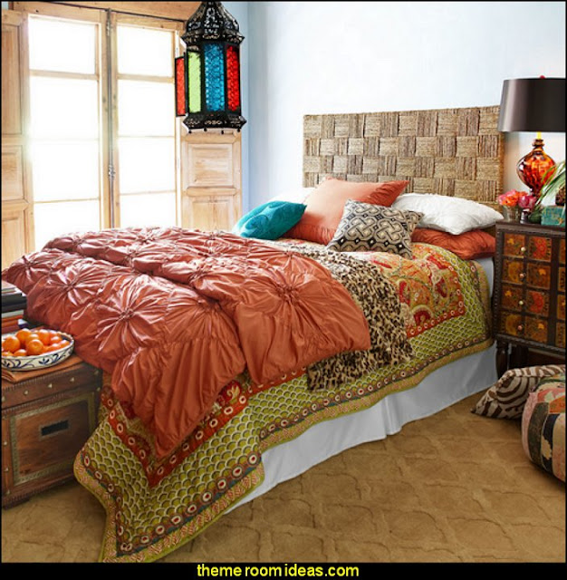exotic bedroom decorating ideas - exotic global style decorating - exotic decor - exotic style furnishings - tropical theme decorating - Moroccan style  Arabian nights - Egyptian theme decorating - Oriental bedrooms - global bazaar themed  - I dream of Jeannie theme bedrooms - exotic design far east furnishings