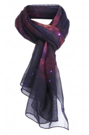 galaxy print scarf