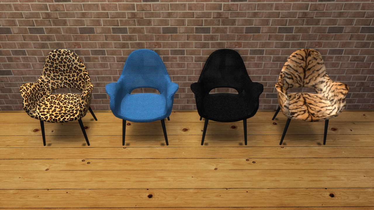 Sims 4 CC's The Best Chairs by Leo Sims