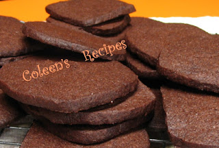 EASY CHOCOLATE WAFER COOKIES