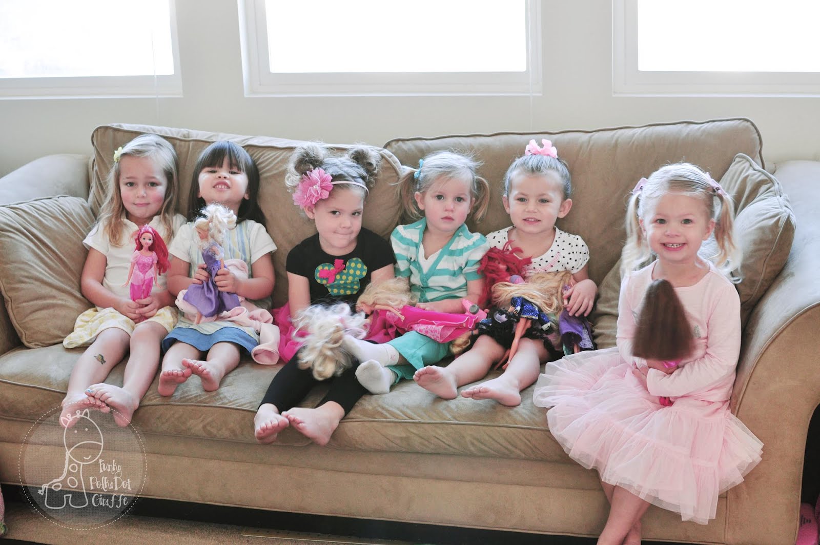 Funky Polkadot Giraffe: Barbie Birthday Playdate