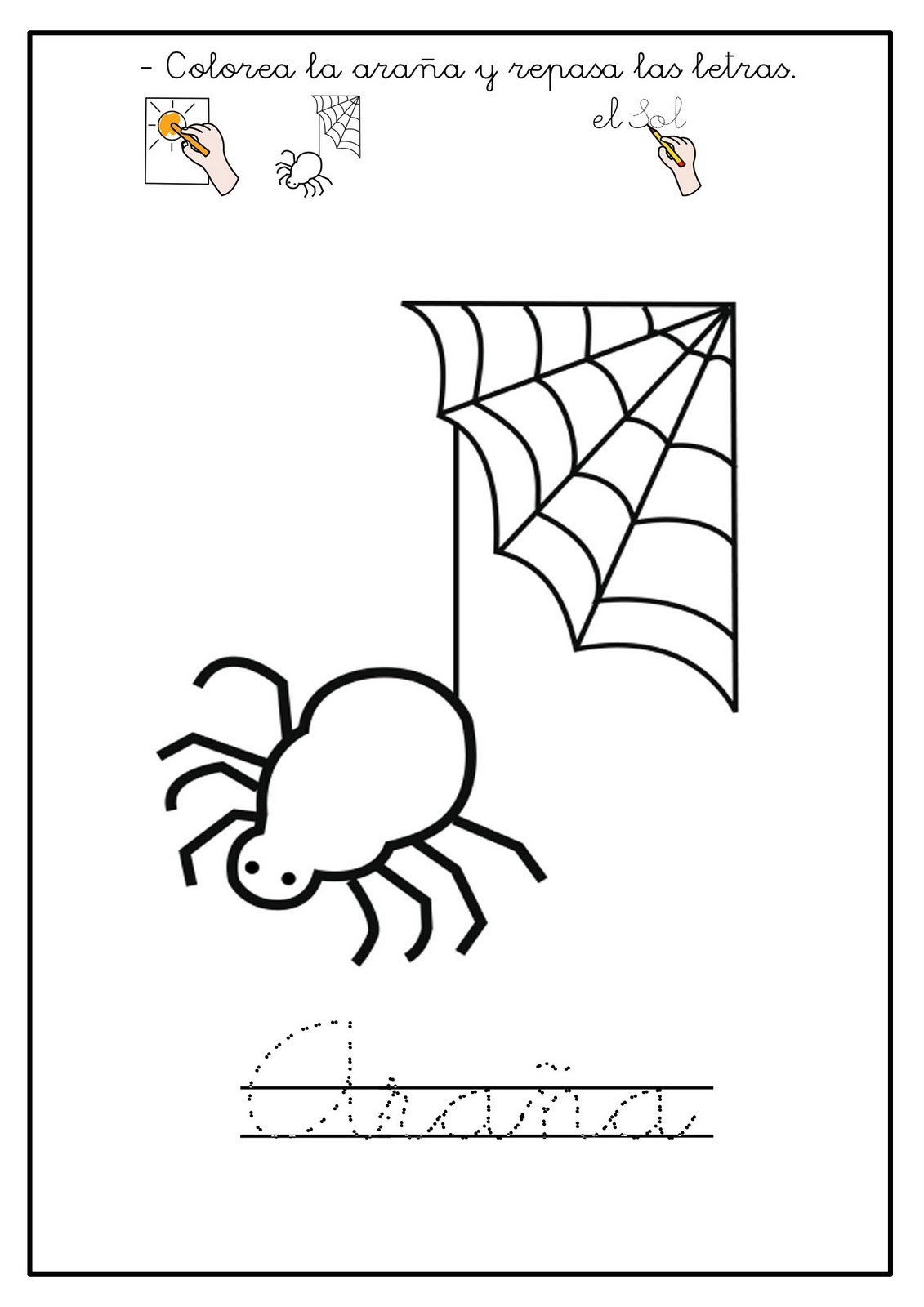 Animales que empiecen con la letra a para colorear - Imagui