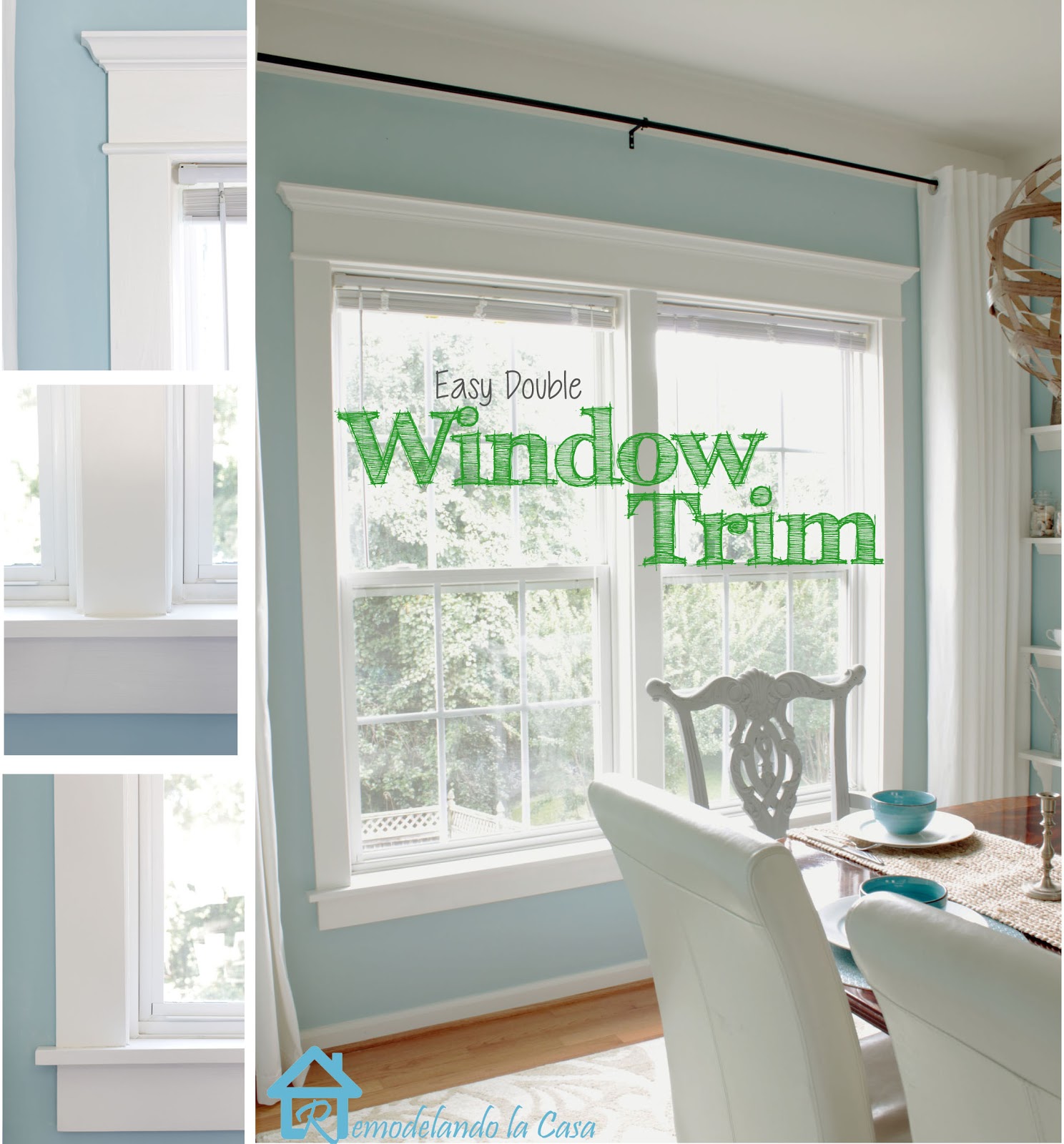 How To Install Trim On A Double Window Remodelando La Casa